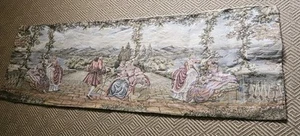 Tapestry of 18th Century Scene of Villa d'Este Estate at Lake Como in Italy - Picture 1 of 9