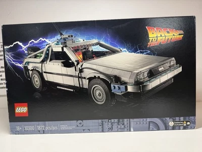 LEGO Icons 10300 Back to the Future Time Machine BRAND NEW FACTORY SEALED IN BOX - Image 1 of 4