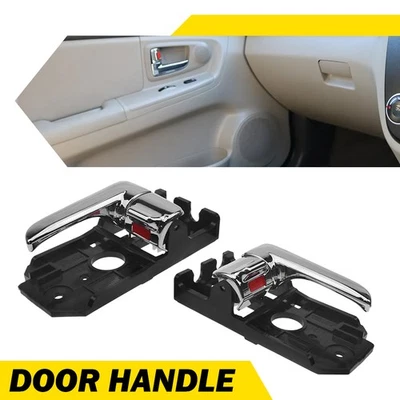 Puerta de manija delantera/trasera interior izquierda+derecha 2 piezas para Kia Spectra Spectra5 2004-2009 Foto 1 de 4