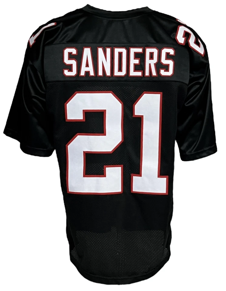JERSEY NEGRO DEION SANDERS PERSONALIZADO SIN FIRMAR XL Foto 1 de 1