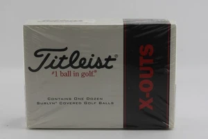 Titleist X-Outs Tour Golf Balls NEW 1 Dozen / (12) - Picture 1 of 1