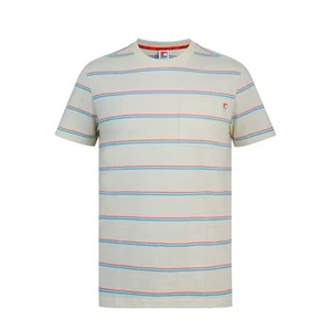 SoulCal Mens Stripe T-shirt Short Sleeve Regular Fit Cotton - Picture 1 of 18