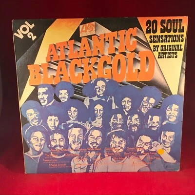 VARIOUS  Atlantic Black Gold Vol 2 1975 UK VINYL LP Sister Sledge funk AWB - Image 1 of 4