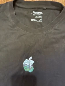 APPLE Tech ENGINEER T-SHIRT Black Medium Employee Neutral Eco-Certified M iPod - Picture 1 of 12