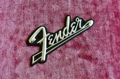Vintage 1960's Fender Amp Logo - Twin Reverb, Deluxe, Vibrolux - Image 1 of 4