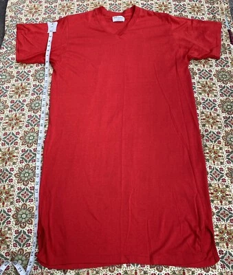 Vintage Diplomat Men's Or Women’s Long Pajama Shirt Size Medium Or Large 60’s? - Image 1 of 4