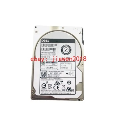 DELL 9XNF6 1.2TB 12G 2.5" SAS R420 R520 R620 R630 R710 R720 R820 R910 T710 R730 - Image 1 of 4