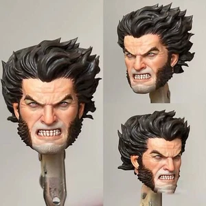 1/12 Painted Customized Wolverine Head Carved Fit 6'' ML Action Figure - Picture 1 of 8