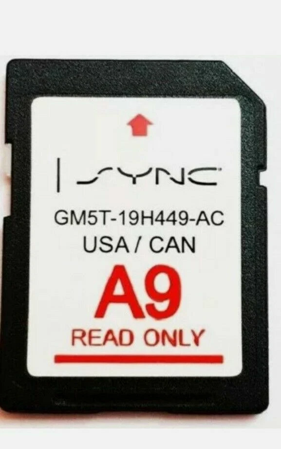 FORD LINCOLN GPS NAVIGATION SD CARD MAP A9 USA CANADA GMGT-19H449-AC - Image 1 of 1