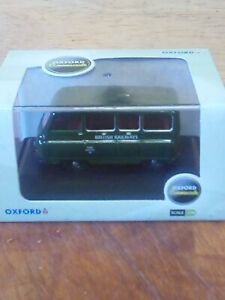 Oxford 76JM007 Morris J2 Minibus British Rail 1/76 Scale 00 Gauge