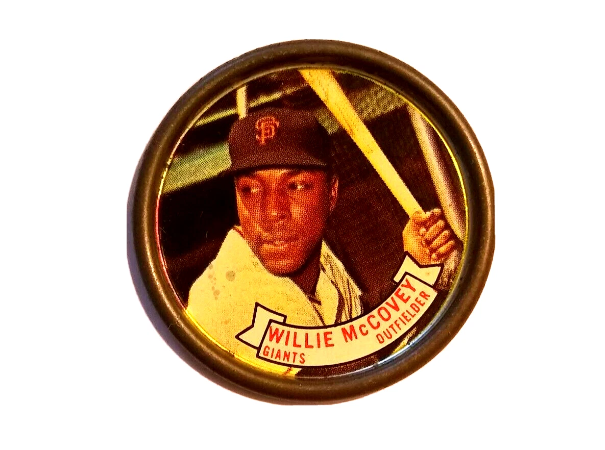 1964 TOPPS COIN #22 WILLIE McCOVEY - GIANTS - HOF