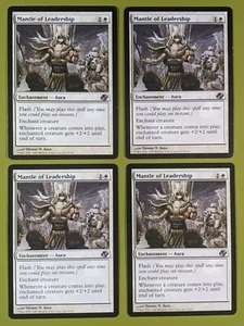 Mantle of Leadership x4 Planar Chaos 4x Playset Magic the Gathering MTG - Picture 1 of 1