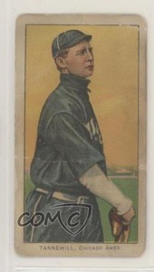 1909-11 T206 Sweet Caporal 350-460 Factory No 25 Back Lee Tannehill