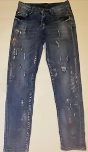 Jeans Boston Proper 4 stile 2753030 reg. $139,00 dritto trendy invecchiato - Foto 1 di 6