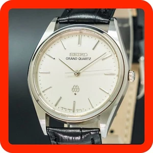 Vintage 1978 [N-MINT] SEIKO GRAND TWIN QUARTZ 9940-8000 Silber Runde Herrenuhr - Bild 1 von 18