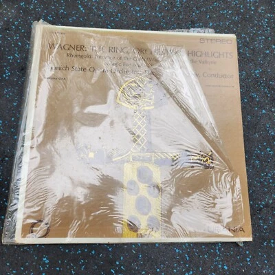 Wagner The Ring Highlights Franz Konwitschny Munich State Opera  Urania LP Vinyl - Image 1 of 4