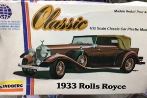 LINDBERG 6606 1933 ROLLS ROYCE 1/32 kit McM niobio - Foto 1 di 2