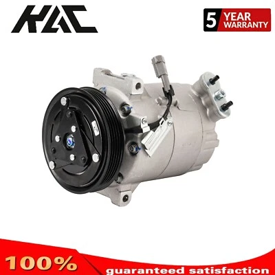 AC A/C Compressor For 05-07 Saturn Ion 06-11 Chevrolet HHR 2008-2009 Pontiac G5 Foto 1 de 4