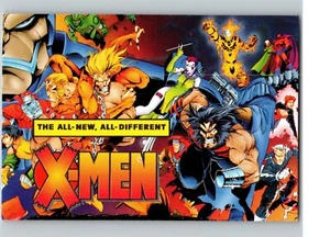 Tarjeta promocional 1995 Marvel Comics X-Men totalmente nueva, todas diferentes 3,25" x 2,5" - Imagen 1 de 2