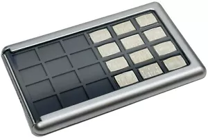 NEW Silver Element Card & 12g Silver Combibars Valcambi Fractional Bullion Case - Picture 1 of 10