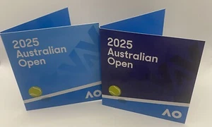 2025 MEN'S AND WOMEN'S AUSTRALIAN OPEN $2 PRIVY MARK UNCIRCULATED COINS SET - Picture 1 of 4