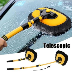 Telescopic Car Wash Mop – Long Handle Brush with Bendable Bar for Cleaning - Picture 1 of 9