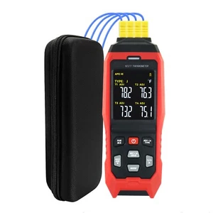 Datalogger Thermocouple Thermometer K/J/ T -328~2501°F Audible and Visible Alarm - Picture 1 of 12