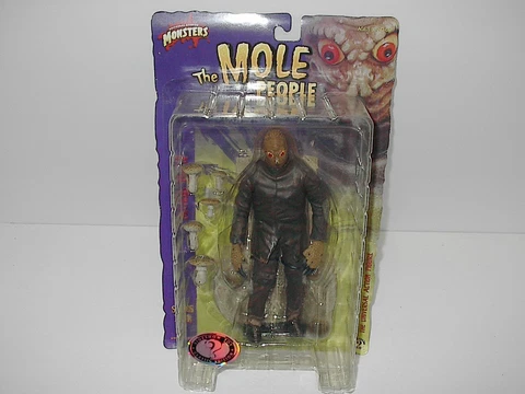 UNIVERSAL STUDIOS MONSTERS THE MOLE PEOPLE MOLE MAN 8" FIGURE 2000 NEW Cover