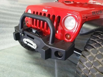 Parachoques delantero de metal de aluminio RC para Axial SCX10III Wrangler Ru... - Imagen 1 de 4