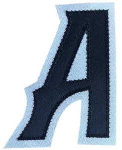 COLORADO AVALANCHE ALTERNATE "A" SEWN PATCH FOR WHITE 2018-2021 JERSEY MACKINNON - Picture 1 of 2