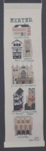Jean Maun Exeter Cathedral City UK Counted Cross Stitch Pattern - Picture 1 of 2