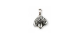 Sweet Pea Pendant Jewelry Sterling Silver Handmade Flower Pendant SWP1-P - Picture 1 of 1