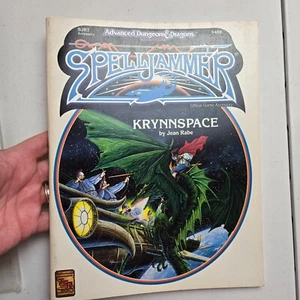 Dungeons & Dragons SpellJammer Krynnspace RPG 9409 w/ map Clean copy - Picture 1 of 6