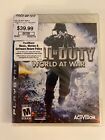 Call of Duty: World at War (Sony PlayStation 3, 2008) Brand New!