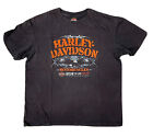 T-Shirt Harley Davidson Ride 2 Live Mad River sandusky Ohio schwarz Herren L Baumwolle