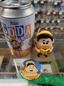 Funko Vinilo Soda Disney Up Russell Wilderness Explorer CHASE/2.000 con Disco/Lata - Imagen 1 de 2