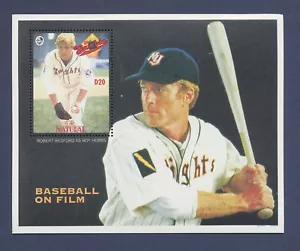 GAMBIA - Scott 1351 - MNH S/S - Baseball, Robert Redford, Natural movie 1993 -b - Picture 1 of 1