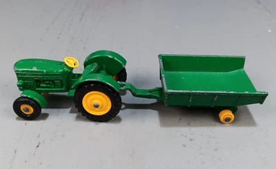 Lesney Matchbox John Deere Tractor & Trailer #50 & 51 - Image 1 of 4