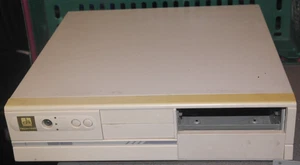 dtk TECH-1663 desktop PC case retro 80s 286 era beige 2* 5.25" / 2*3.5" - Picture 1 of 11