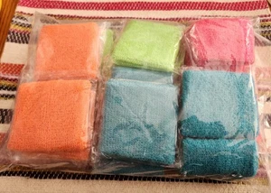 Sports Cotton Wristbands - 4 Colors, 12 Sets - Teams, Youth Games, Scouts - Picture 1 of 2