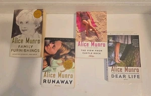 Alice Munro 4 Lot Books w/Family Furnishings-Selected Stories, Runaway & More - Picture 1 of 10