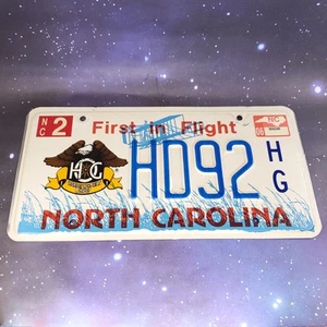NC HOG Harley Davidson Owners Group Specialty License Plate HD92 (1992) EXP. - Picture 1 of 15