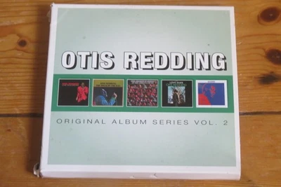 OTIS REDDING - 5 CD Original Album Series Vol. 2 - Live/Love Man/Dock of the Bay Foto 1 de 4