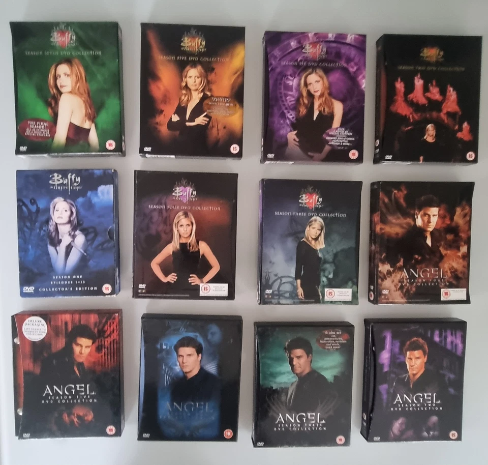 Buffy  Angel Complete Series DVD Bible Collectors Editions. - Image 1 of 1