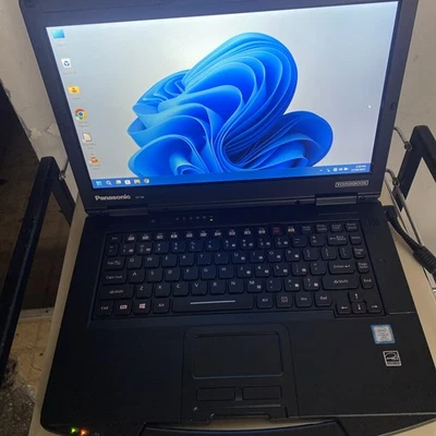 Panasonic cf-54 i7 7600U 2,8 ГГц 16 ГГц 256 ГБ SSD BL KB TS Win 11P 170 часов протестирован - Изображение 1 из 4