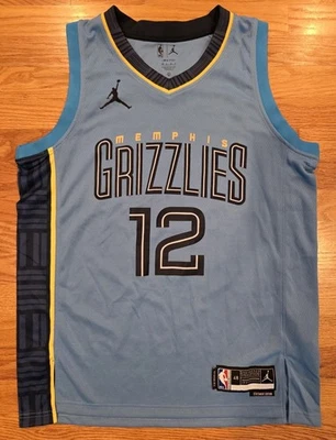 Ja Morant Nike Memphis Grizzlies #12 Jersey Size 48 Statement Edition Swingman - Image 1 of 4