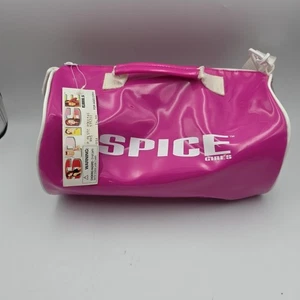 Vintage Spice Mädchen Hot Pink Tube Seesack Sporttasche Tasche 90er Jahre Y2K mit Etikett - Bild 1 von 11