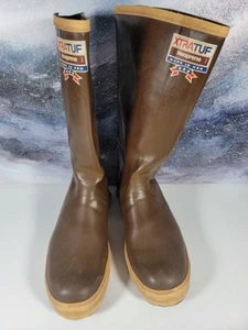 USA XTRATUF Men Legacy Series 15" Neoprene Rubber Fishing Work Boots ~ Size 9 + - Picture 1 of 15