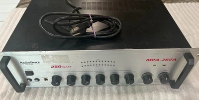 Radio Shack MPA 250A 250 Watt Stereo PA Amplifier - used - Image 1 of 4