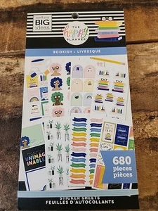 Happy Planner Bookish Sticker Book 680 Pieces Fun!New! - Picture 1 of 5